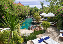 The swimming pool